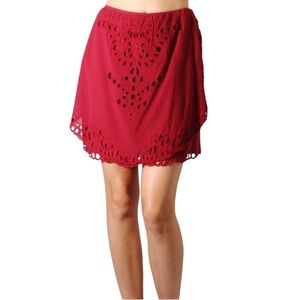 IRO NWT Carina Skirt in Wine in Sz 36
